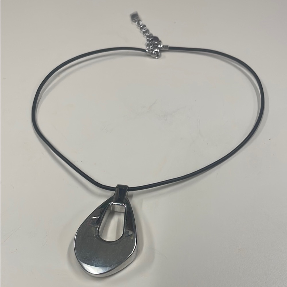 Swatch stainless steel Silver Pendant Necklace